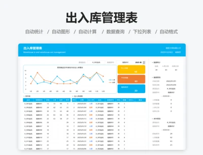 出入库管理表