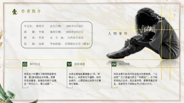 《房思琪的初恋乐园》神鹿读书分享通用PPT