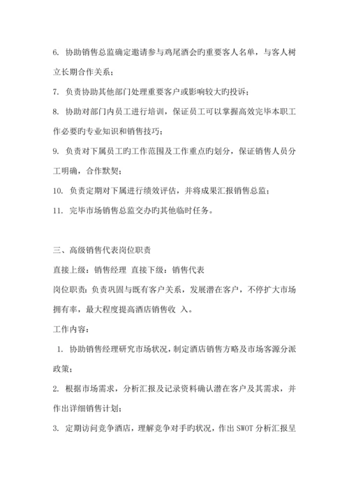 公关营销部各岗位职责.docx