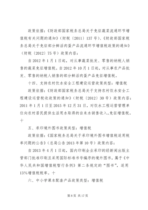 促进农业发展的税收优惠政策 (4).docx