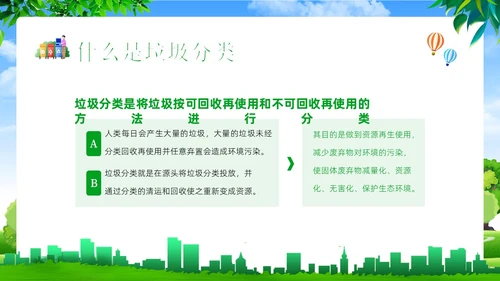 垃圾分类知识社区宣讲专题培训PPT课件