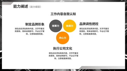 实景商务职级晋升竞聘总结汇报PPT模板