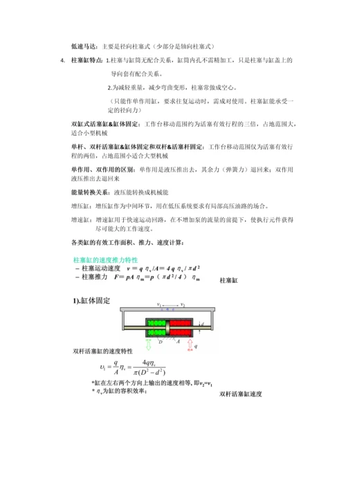 广工-液压与气压传动-考试重点.docx