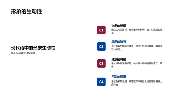 现代诗歌解析PPT模板