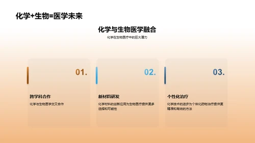 化学在生物医疗中的应用