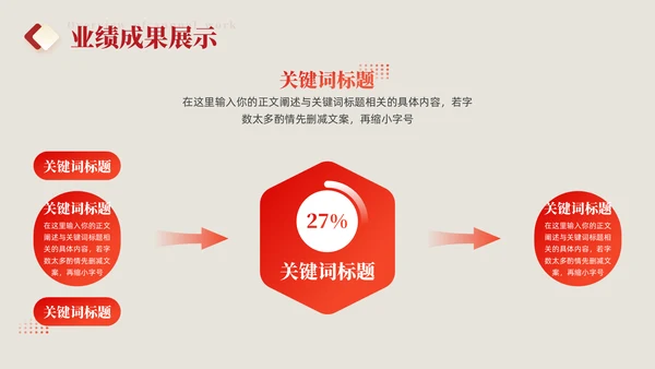 国有企业政务部门年终总结通用PPT模板