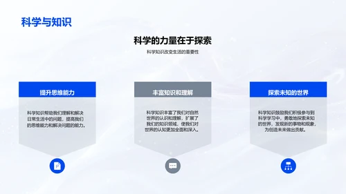 科学实验学习报告PPT模板