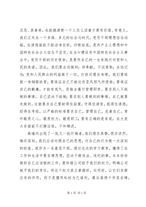 《忏悔录—XX市部分违纪违法领导干部忏悔选编》读后感.docx