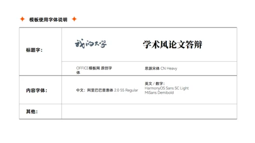 极简小清新学术论文答辩通用PPT模板