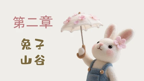 粉色毛毡儿童绘本活动策划PPT模板