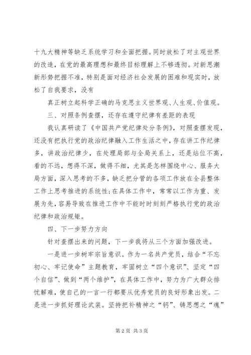 对照党章党规找差距检视研讨讲话材料 (2).docx