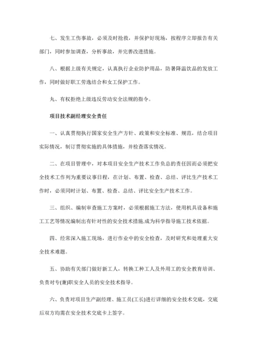 8-公司规章制度（适用于建筑工程）.docx