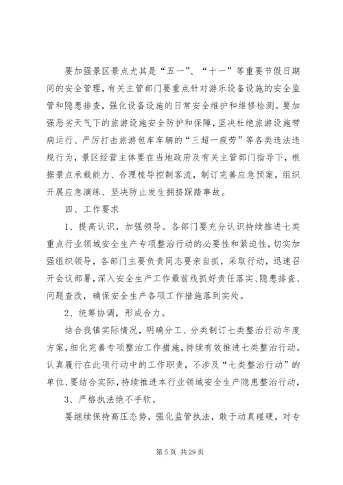 重点行业领域安全生产专项整治行动方案（五篇）.docx