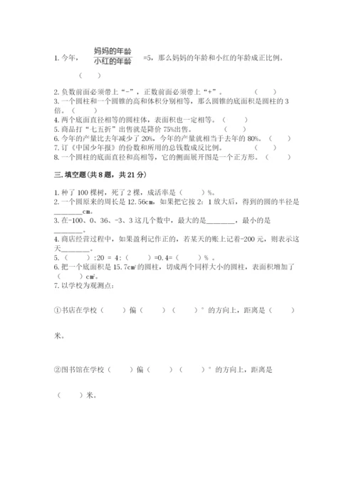 小升初六年级期末试卷（轻巧夺冠）.docx