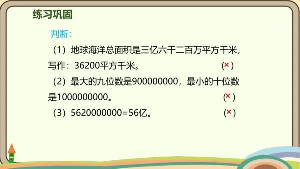 人教版数学四年级上册1.9 亿以上数的改写和近似数课件(共22张PPT)