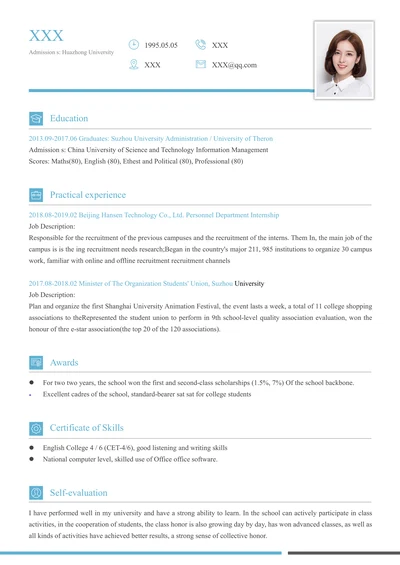 英文简历考研复试配套版