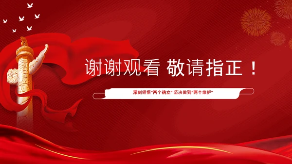 两个确立党的百年奋斗史成就经验决议PPT