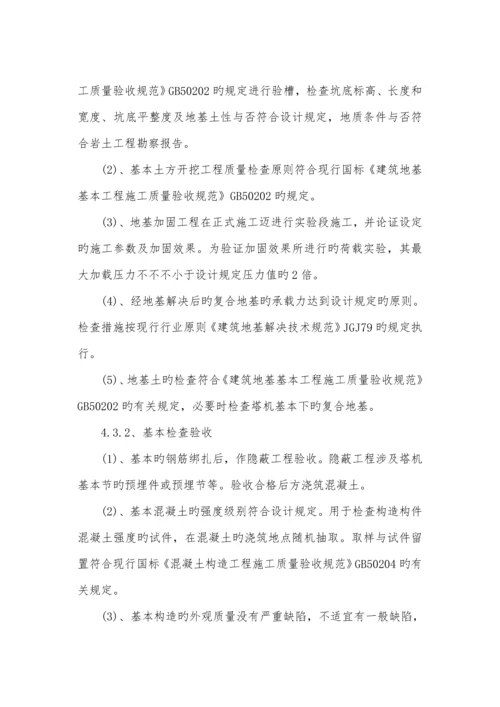 TC独立塔吊基础综合施工专题方案.docx