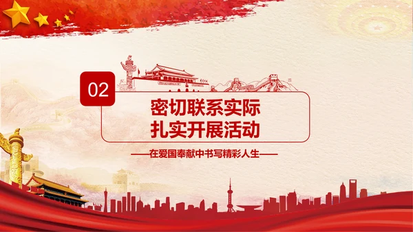 党委知识分子弘扬爱国奋斗精神活动PPT