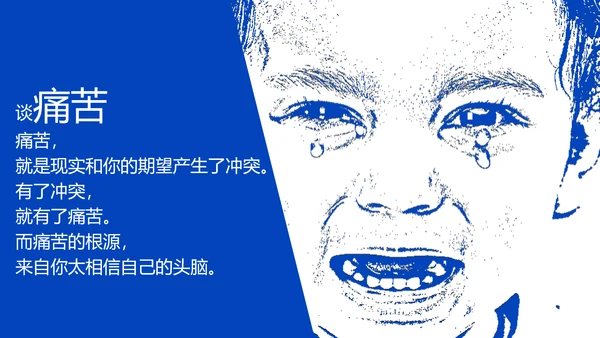 没事别随便思考人生读书笔记PPT模板