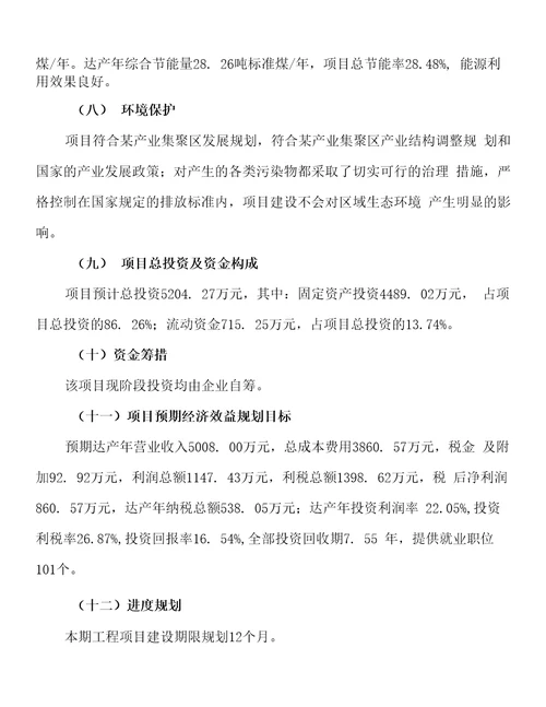 锚板投资建设项目开发计划分析