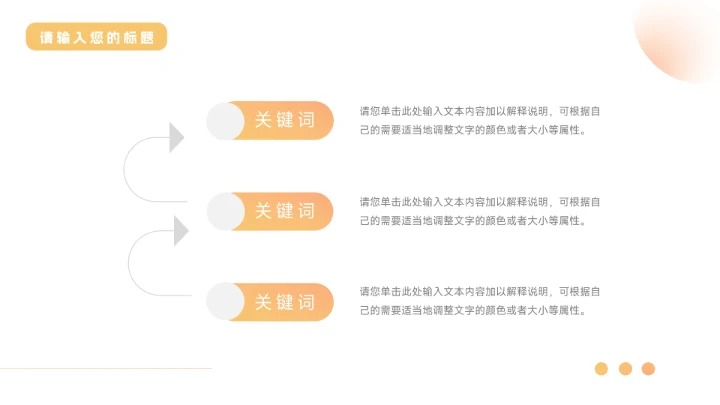 黄色弥散阴影工作总结汇报PPT模板