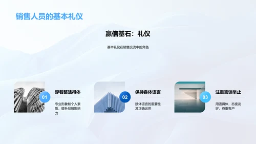 商务礼仪与销售PPT模板