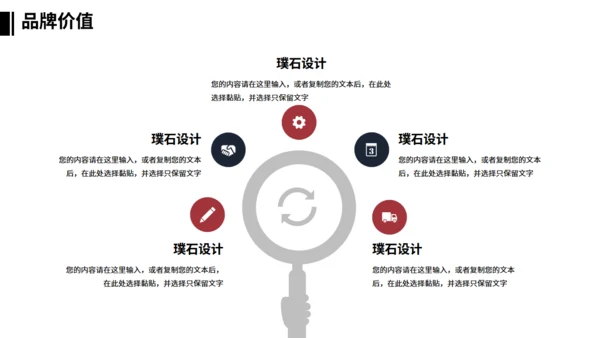 大卡车运输行业货运公司介绍通用PPT模板
