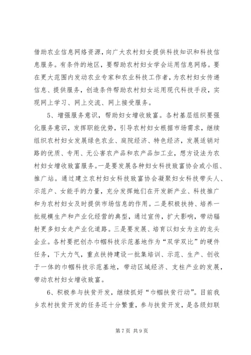 妇女与科技发展调查与思考.docx