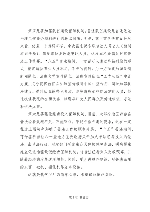 六五普法学习心得_1.docx