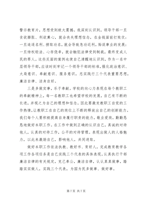 党员反腐倡廉学习心得.docx