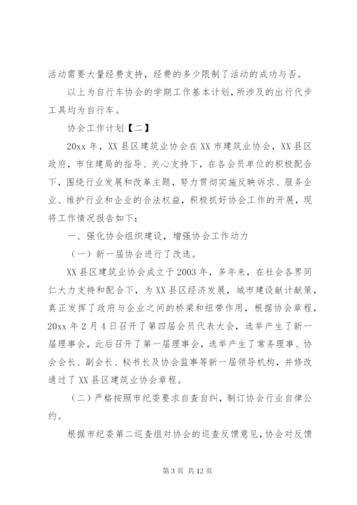 协会工作计划范文.docx