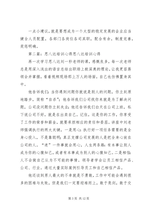 培训心得—思八达[五篇范文]_1.docx
