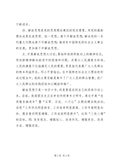 解放思想大讨论活动心得体会2 (4).docx