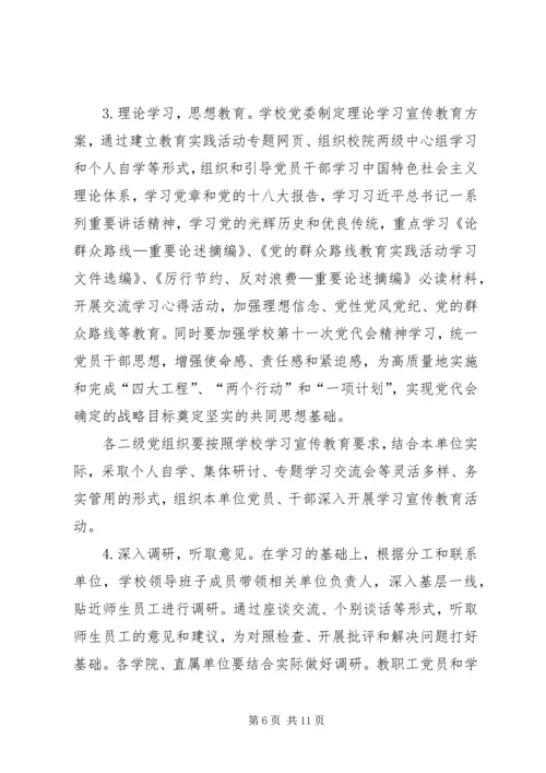 群众路线教育实践活动实施方案 (20).docx