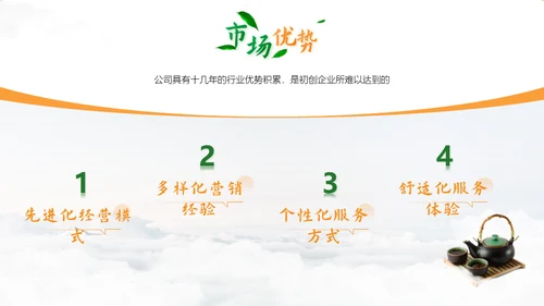 茶艺茶园商务实业企业介绍通用PPT模板