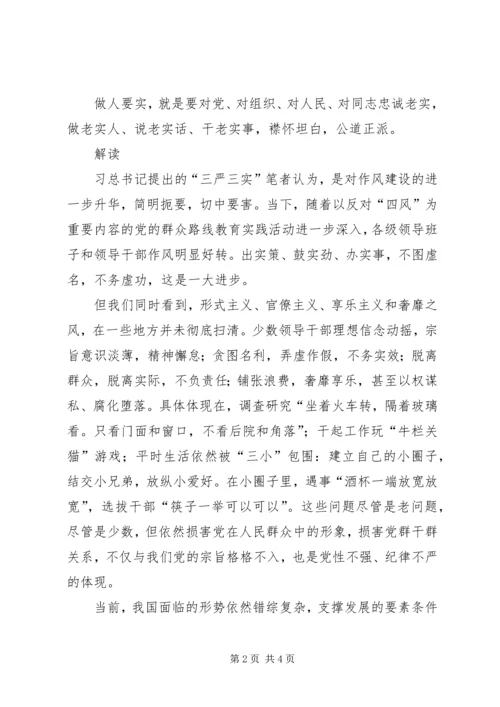 以三严三实推进党群众路线教育实践活动.docx