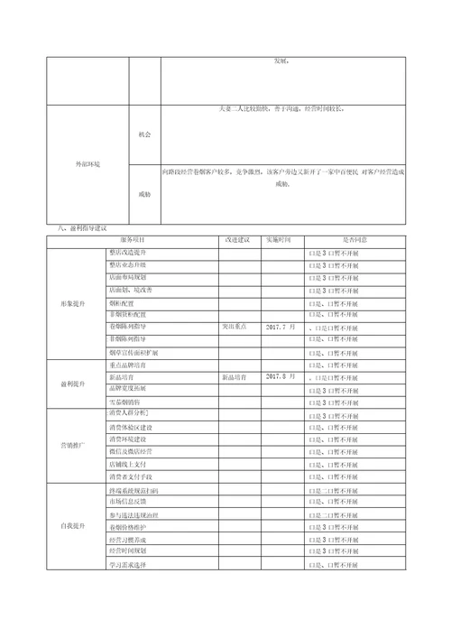 客户经营指导书