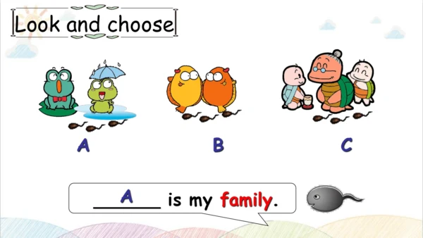 Unit 2 My family Part B Let's learn&Let's chant  课