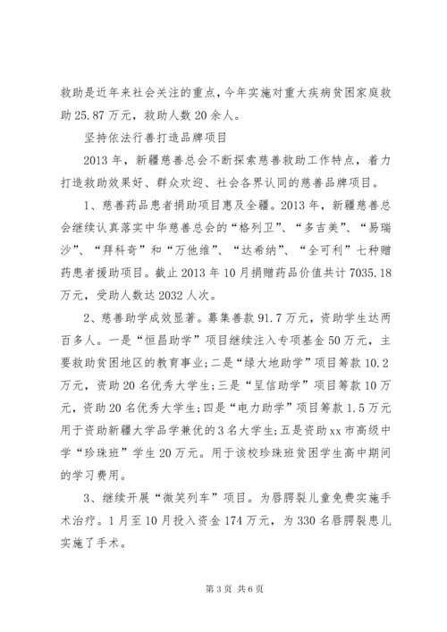 市慈善总会工作总结.docx