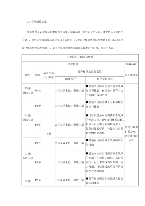 岗位级别制度.docx