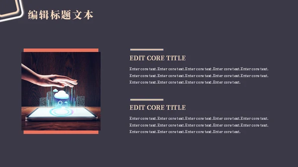 暗金轻奢商业计划书通用PPT模板