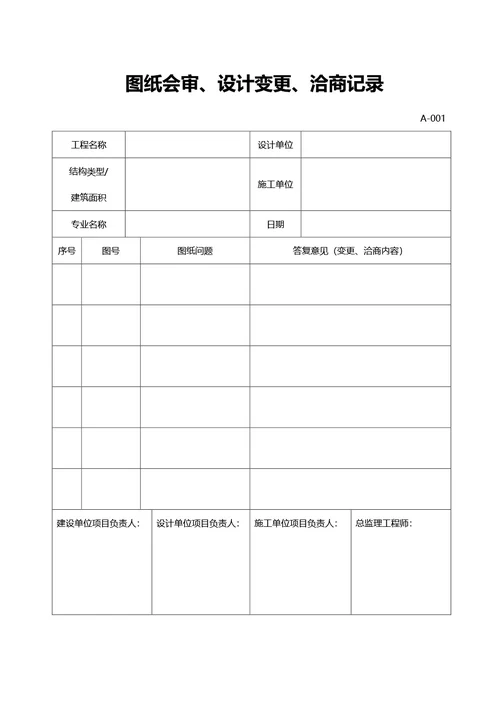 简约风图纸会审