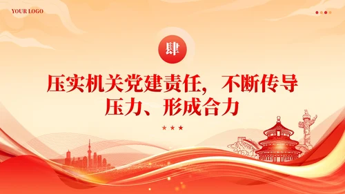 党建着力提升国有企业机关党建工作质量党课课件ppt