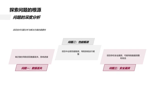 科技项目月报PPT模板