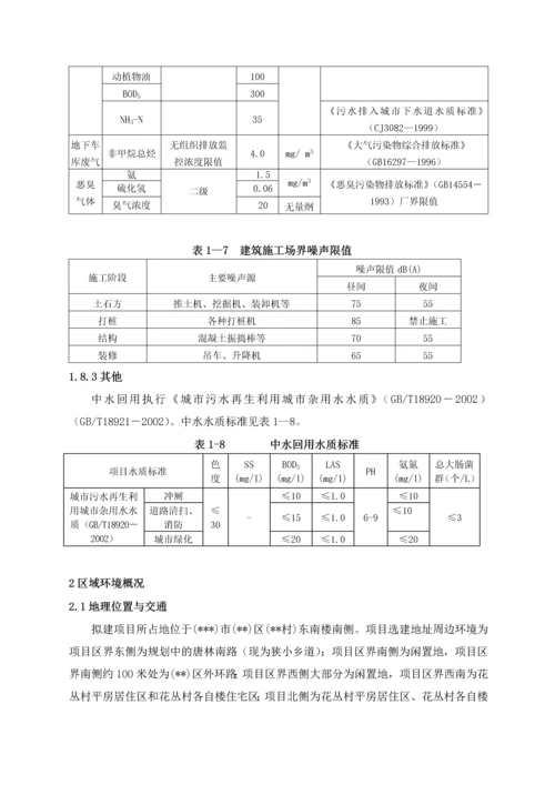 北方某小型住宅小区环境影响评价报告.docx