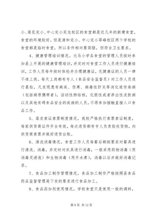 学校损害群众利益专项整治工作自检自查报告.docx