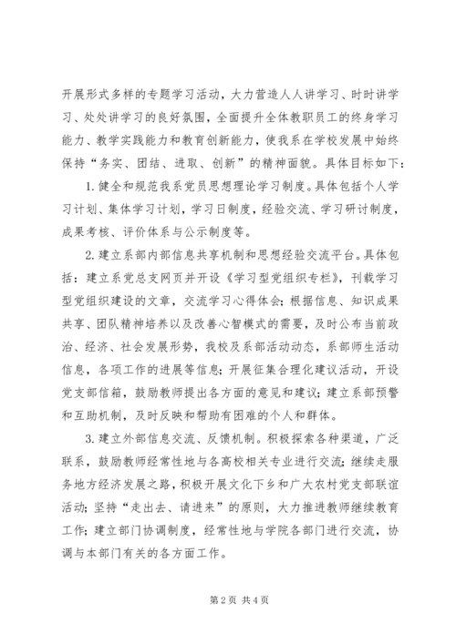 高校创建学习型党组织工作方案_1.docx