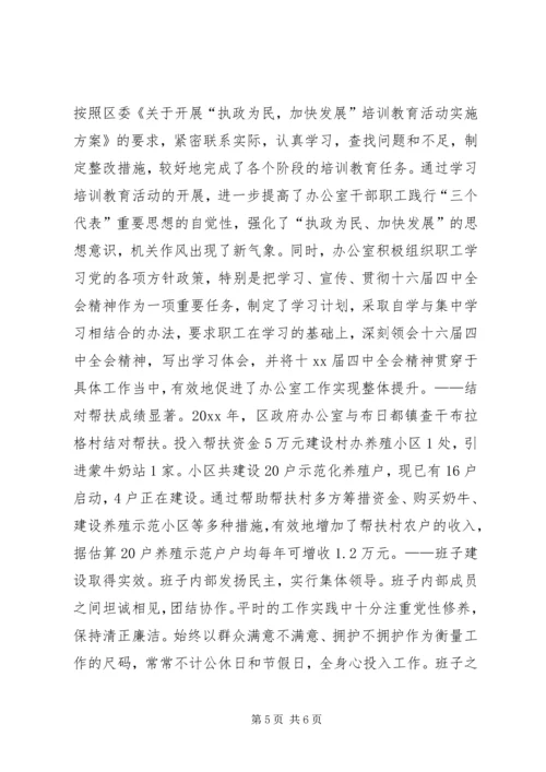 人民政府办公室工作总结.docx