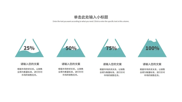 绿色线性渐变风总结汇报PPT模板